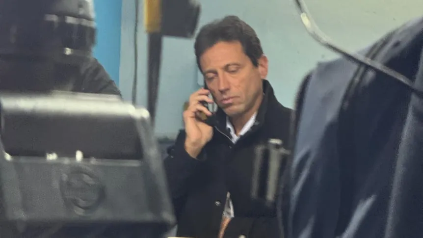 Moretti fue al Cilindro a ver a San Lorenzo, tras el escándalo de las firmas apócrifas