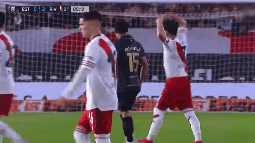 El gesto de Salas que enfureció a todo Estudiantes ante River