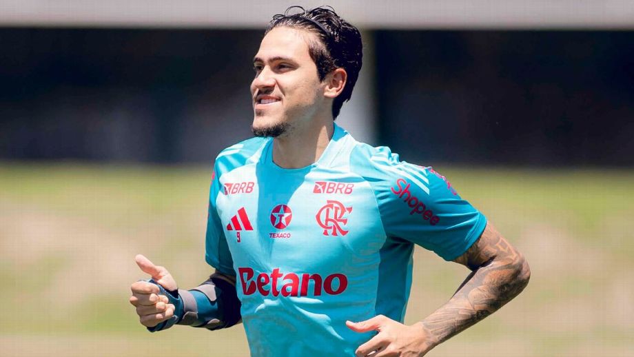 Pedro treina em campo, mas bastidor do Flamengo tem pessimismo por volta do atacante na Copa Intercontinental