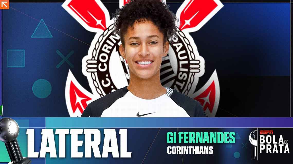 Prêmio Bola de Prata ESPN: Craque com o Corinthians e na sala de aula, Gi Fernandes conquista sua primeira Bola de Prata