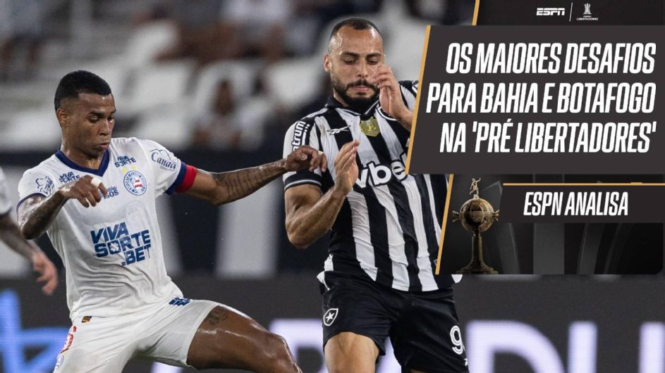 Botafogo pode enfrentar o Bahia? Como será sorteio das fases preliminares da Libertadores e Sul-Americana