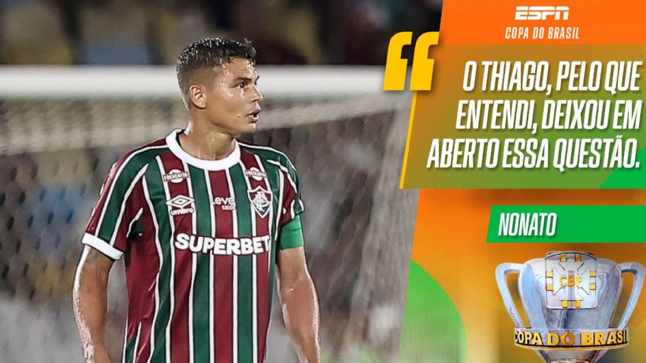 Thiago Silva vai deixar o Fluminense? Zagueiro dá adeus no vestiário, mas elenco despista: ‘Deixou em aberto’
