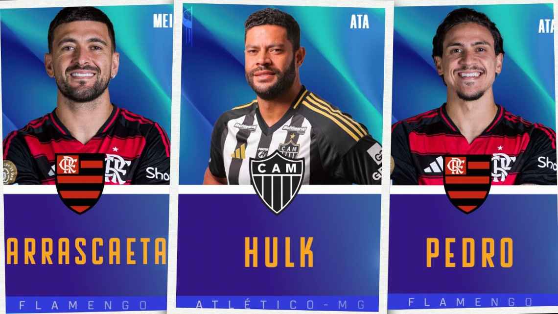 Arrascaeta, Hulk ou Pedro? Vote e decida o golaço do Brasileirão no ESPN Bola de Prata