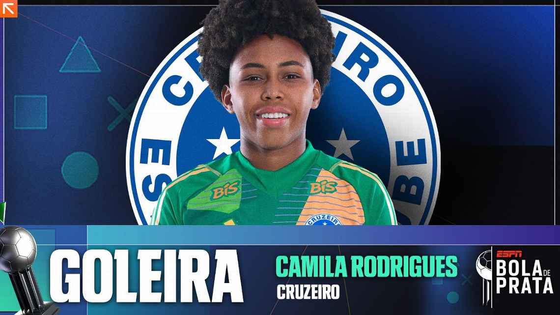 Prêmio ESPN Bola de Prata: Da zaga para o gol, Camila Rodrigues vence como melhor goleira