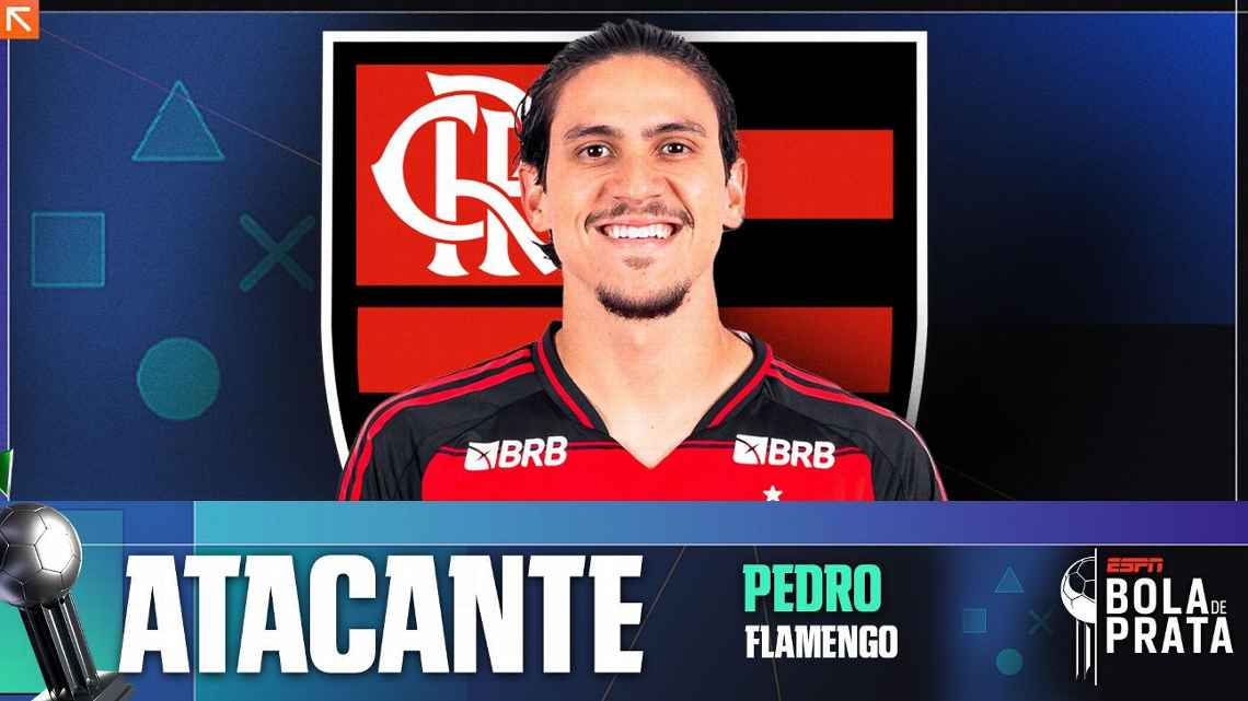 Prêmio ESPN Bola de Prata: Pedro prova que é diferente e vai de afastado no Flamengo a um dos melhores atacantes do Brasileirão