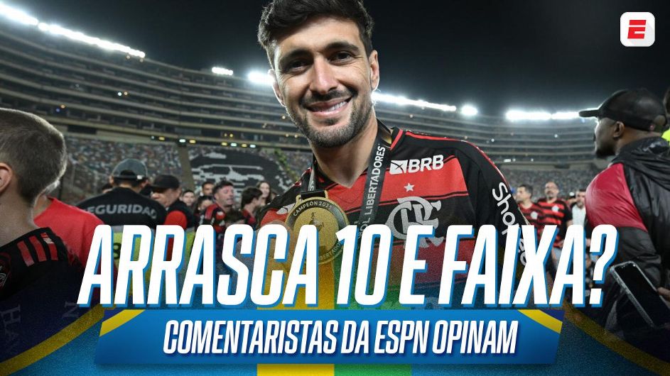 Onde Arrascaeta está no ranking de meias artilheiros e a marca expressiva que meia do Flamengo ainda pode bater no Intercontinental