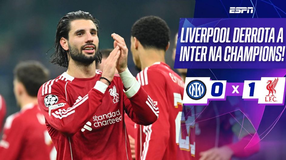 Liverpool marca no fim em pênalti polêmico, vence Inter de Milão e se recupera na Champions League
