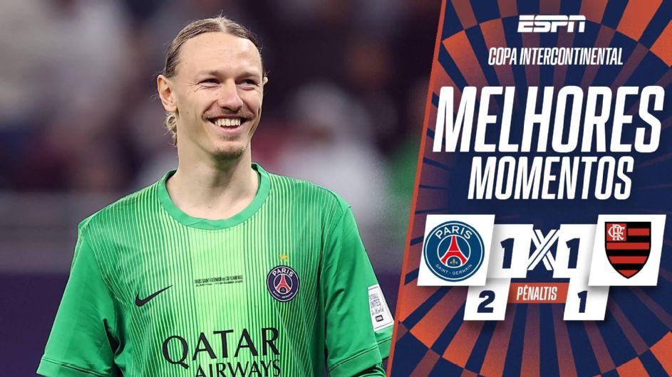 Flamengo vai até os pênaltis, mas perde para o PSG e amarga vice da Copa Intercontinental