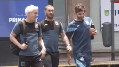 Santiago Sosa se sumó a la concentración de Racing pese a que será baja ante Boca